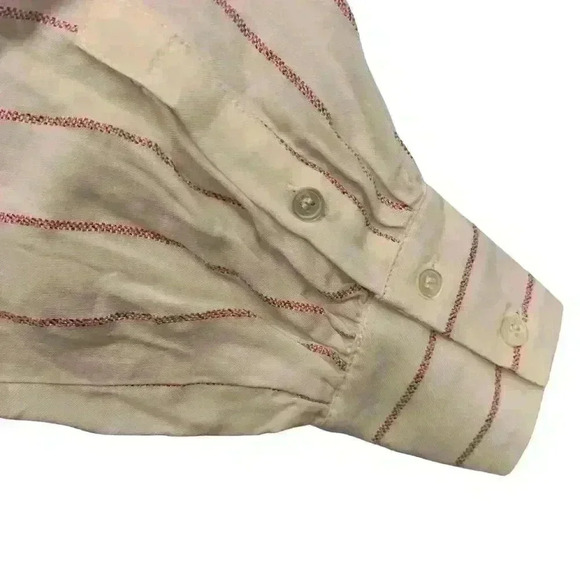 FRNCH Womens Button Down Top Size M/L - Picture 6 of 6